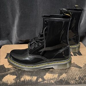 Dr. Martens Black Combat Boots